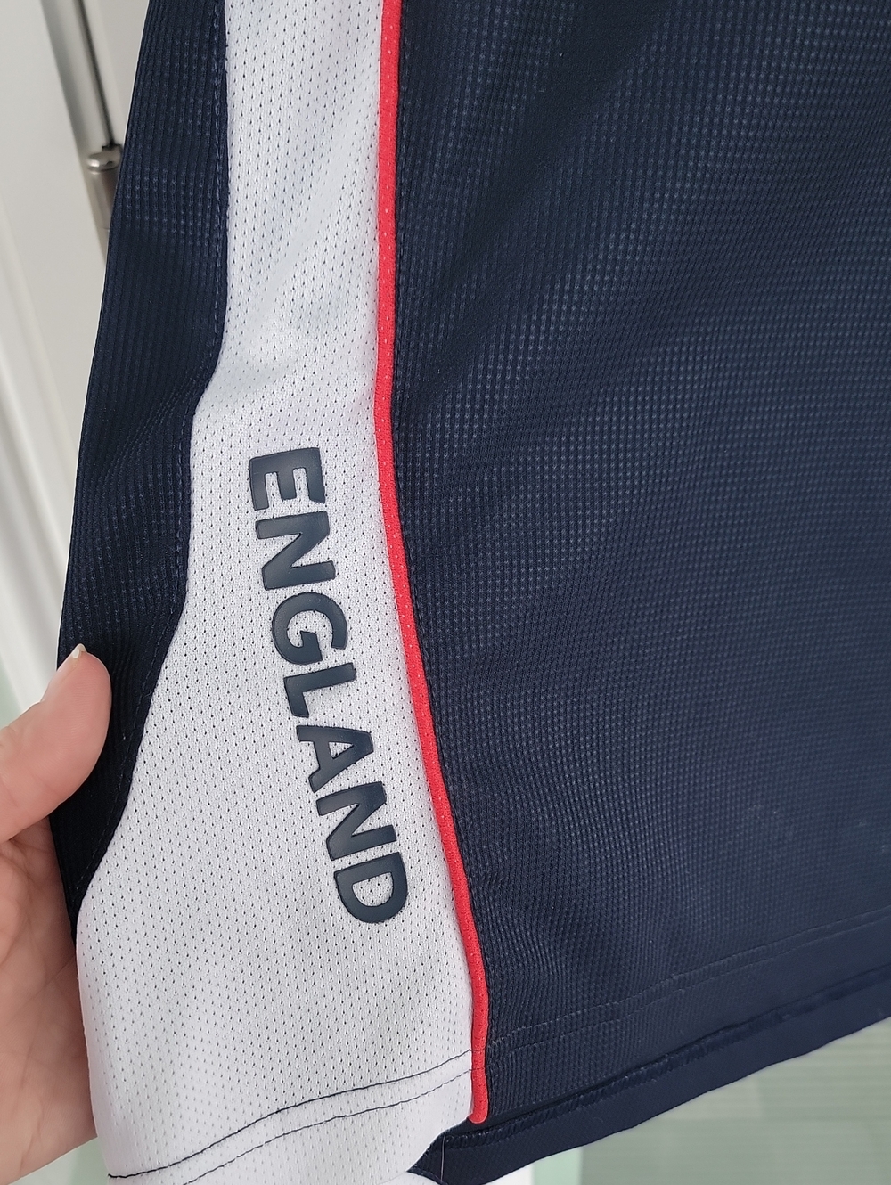 Umbro England Football Club Soccer Jersey Polo Style Soccer Sz L - Picture 4 of 12